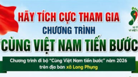 “Cùng Việt Nam tiến bước” - Mỗi bước chân, một hành động vì cộng đồng