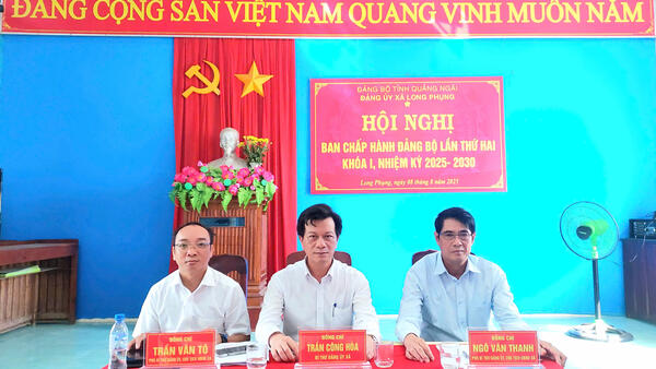 Hội nghị Ban Chấp hành Đảng bộ xã Long Phụng lần thứ hai khóa I, nhiệm kỳ 2025-2030